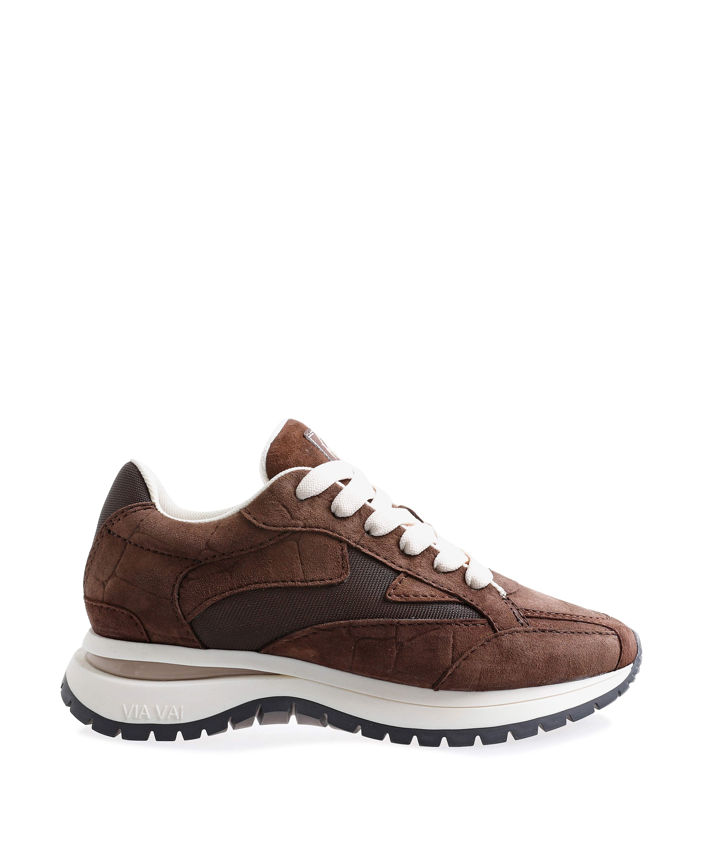 Usher Riggs dames sneakers bruin