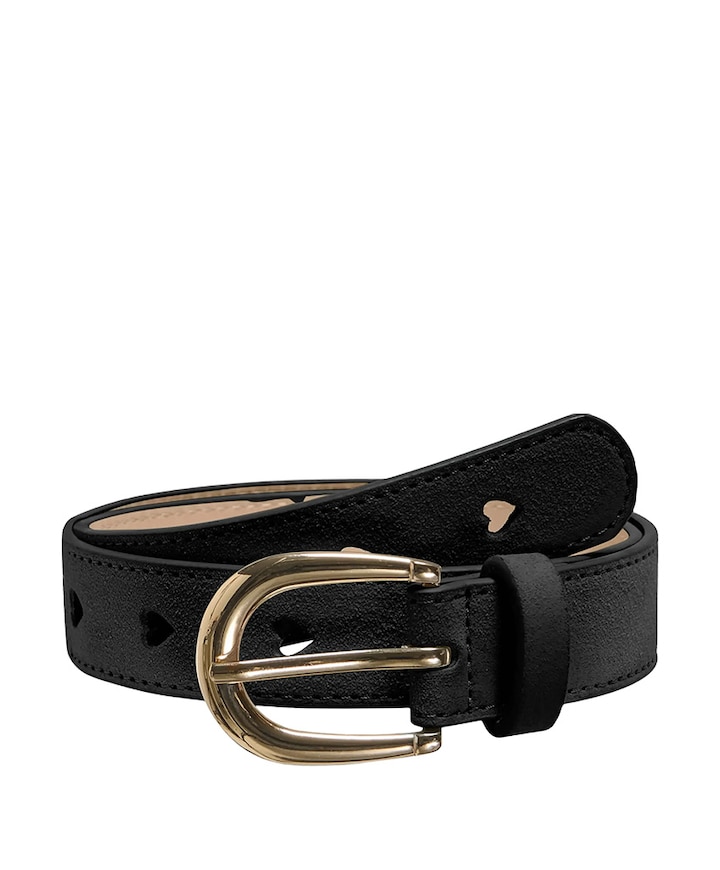 Meisjes riem zwart