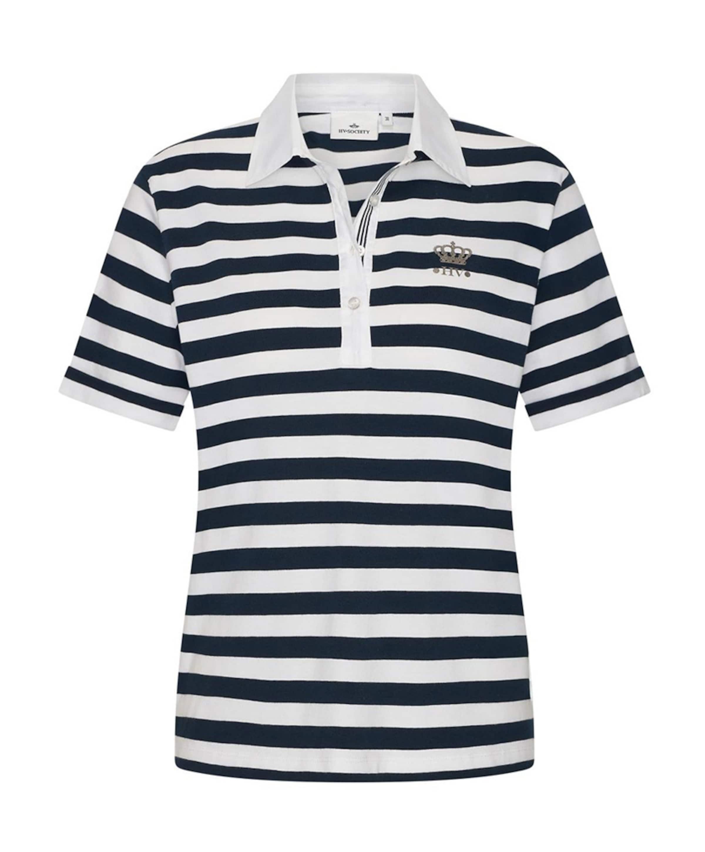 Dames polo blauw