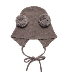 Uniseks muts bruin
