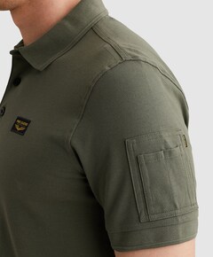 Heren polo groen