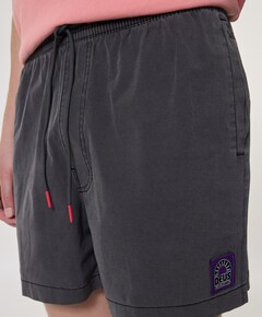 Sandbar garment dyed short heren korte broek grijs