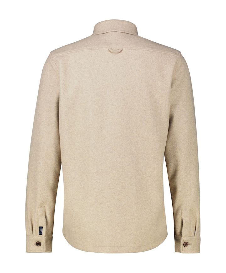 Heren overshirt ecru