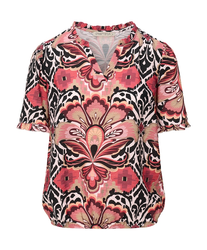 Dames blouse roze
