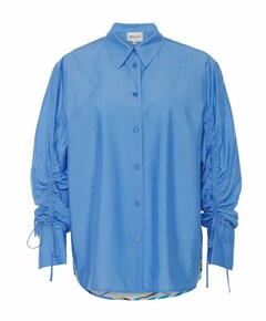 Dames blouse blauw