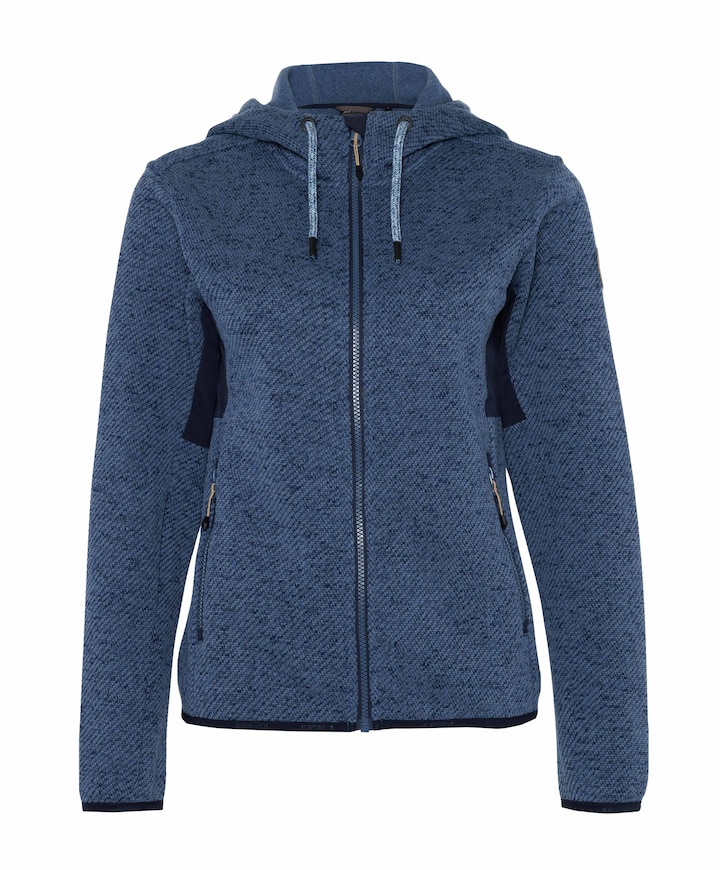 Dames vest blauw