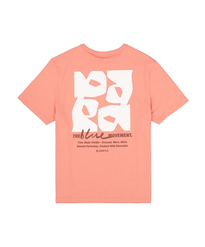 Heren T-shirt oranje