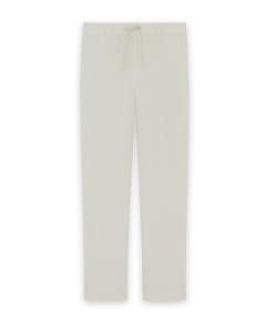 Linen blend jongens broek beige