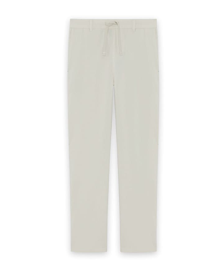 Linen blend jongens broek beige