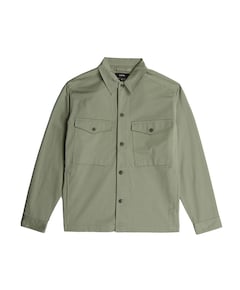 Heren overshirt groen