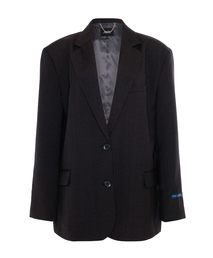Dames blazer zwart