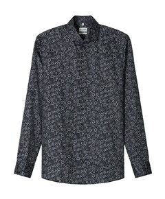 Overhemd lange mouw grijs