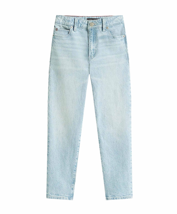 MODERN STRAIGHT BLEACH DENIM jeans blauw