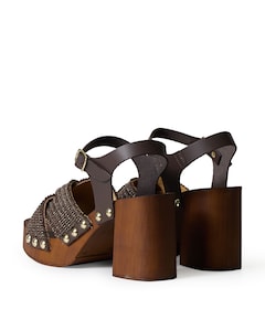 Zada dames sandalets bruin