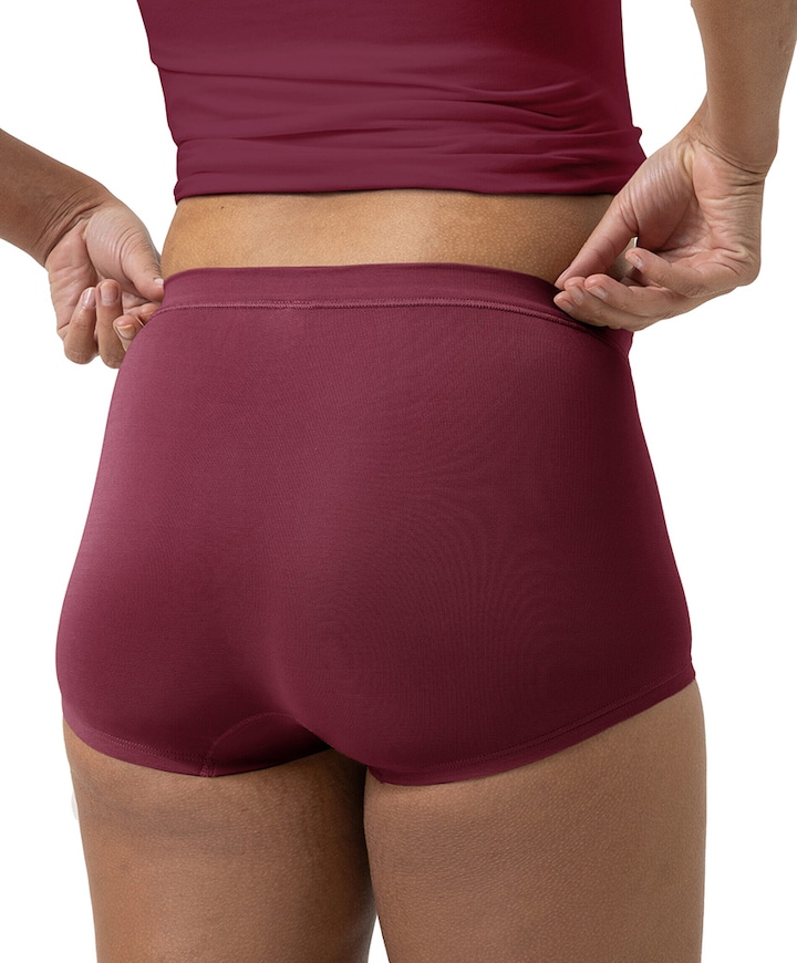 short bordeaux