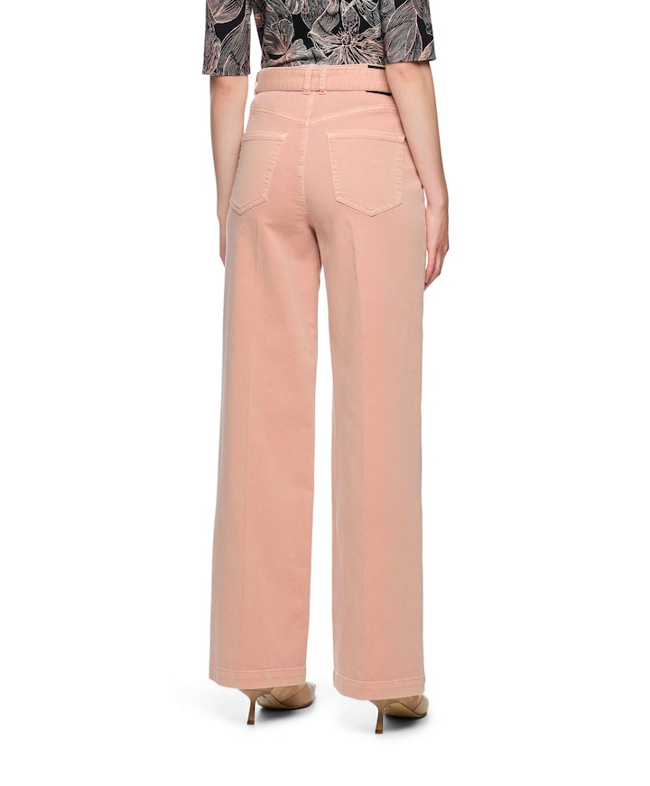 WARRI dames jeans oranje