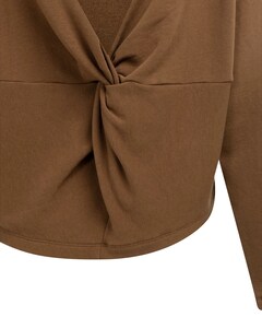 Dames trui bruin