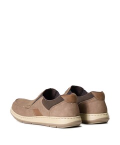 heren instappers beige