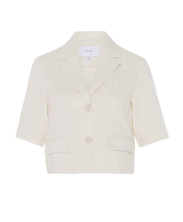 Dames blazer beige
