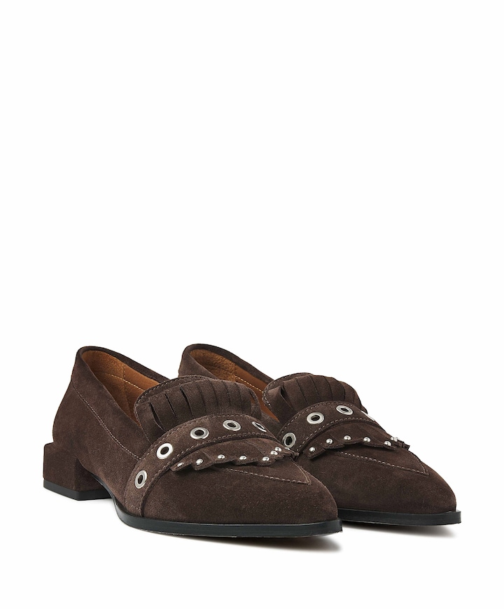 Jazz Emily dames loafers bruin