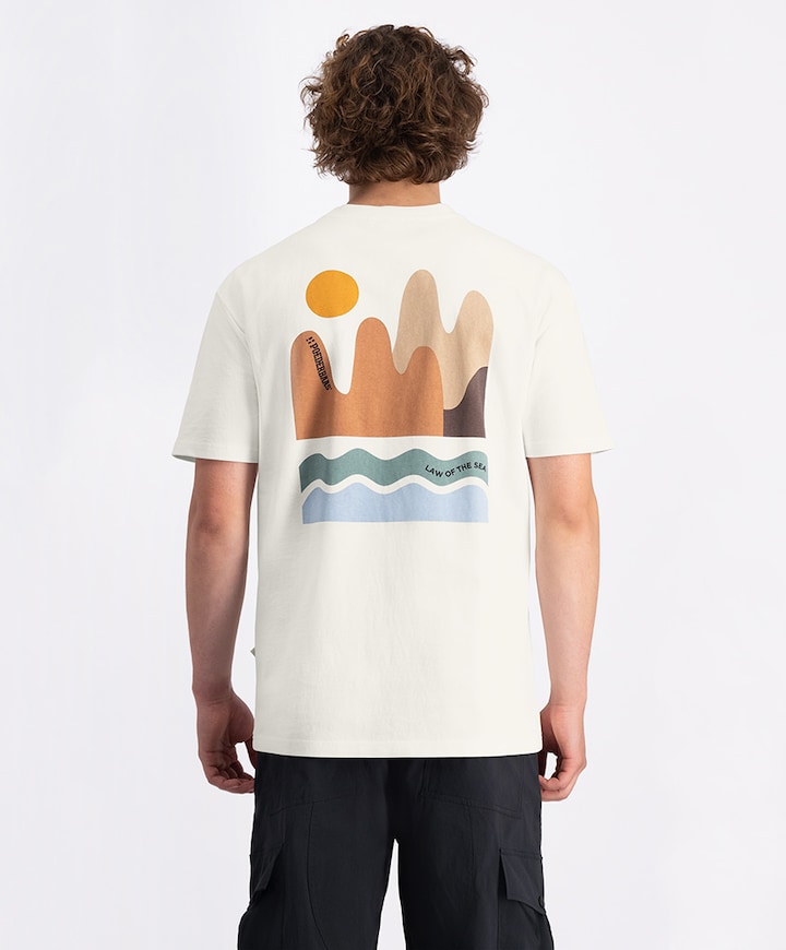 X POEDERBAAS T-shirt ecru