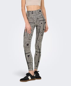 ONPFONT-2 LOGO HW PCK TIGHTS NOOS dames tight zwart