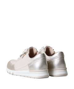 Women Lace-up dames sneakers beige