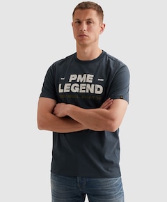 Heren T-shirt blauw