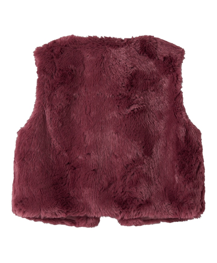 Meisjes gilet bordeaux