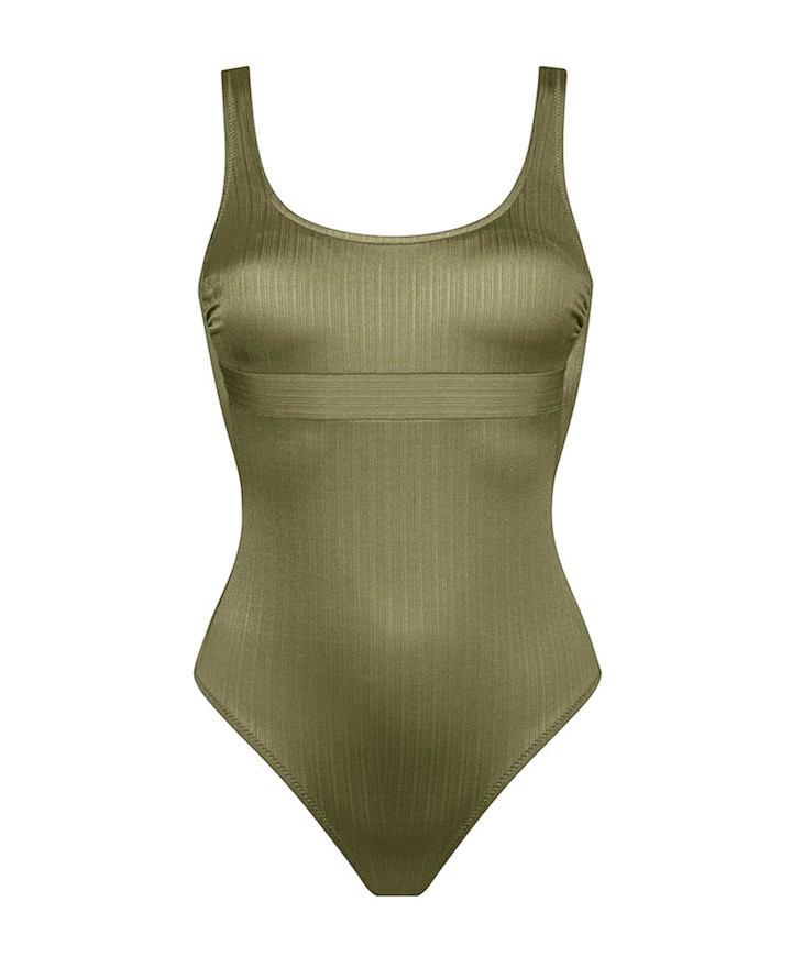 Dames badpak groen