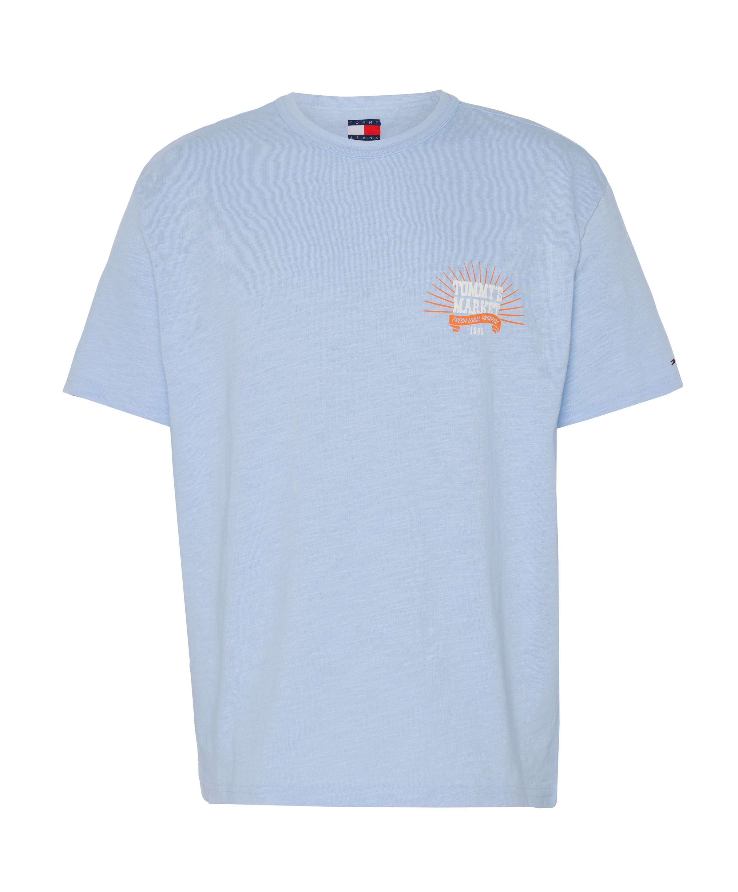 Heren T-shirt blauw