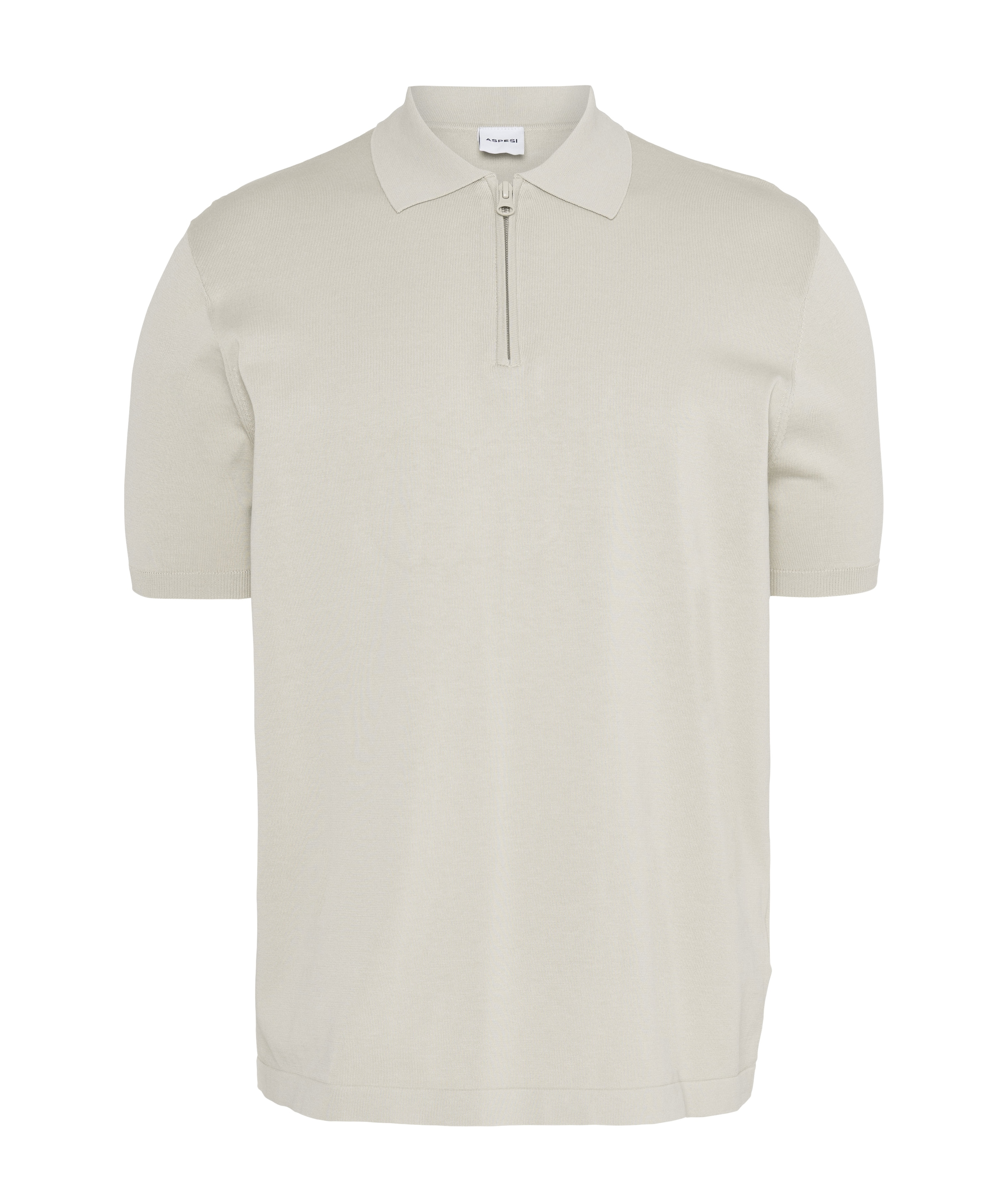 Heren polo beige