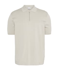 Heren polo beige