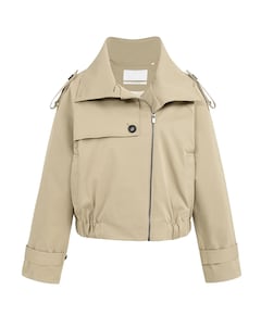 Dames jas beige