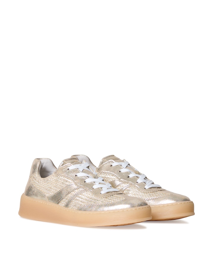 dames sneakers goud