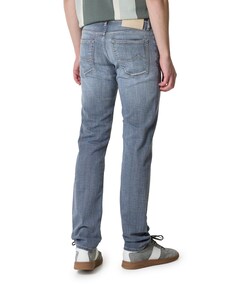 Nick Super Slim 5 pkt heren jeans grijs