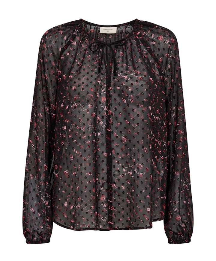 Dames blouse zwart