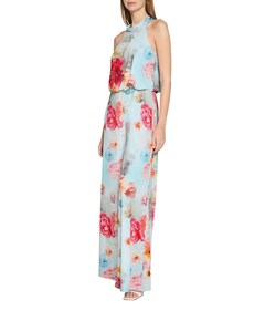 dames jumpsuit blauw