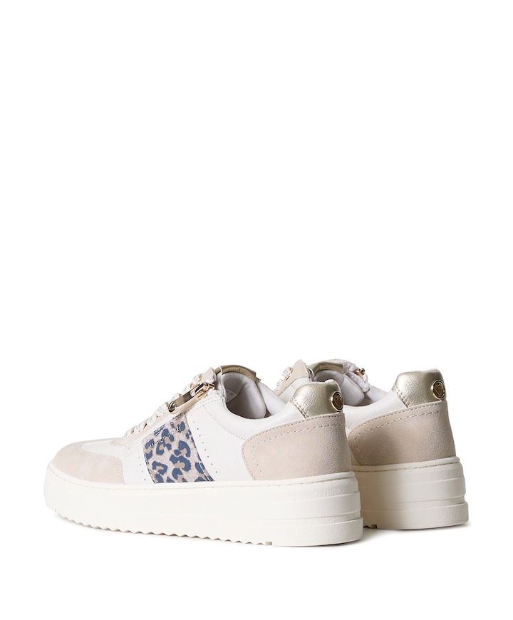 Women Lace-up dames sneakers beige