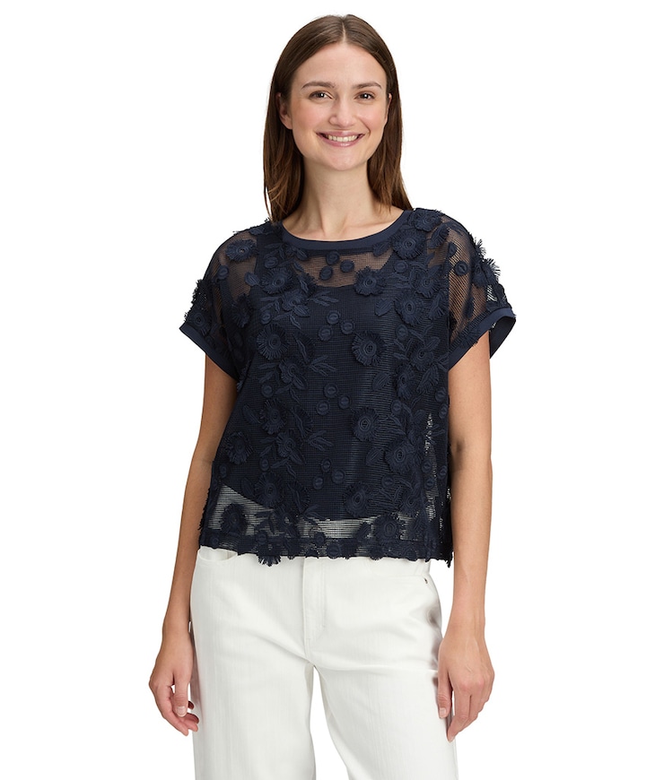 Dames trui blauw