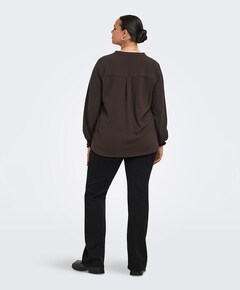 Dames blouse bruin