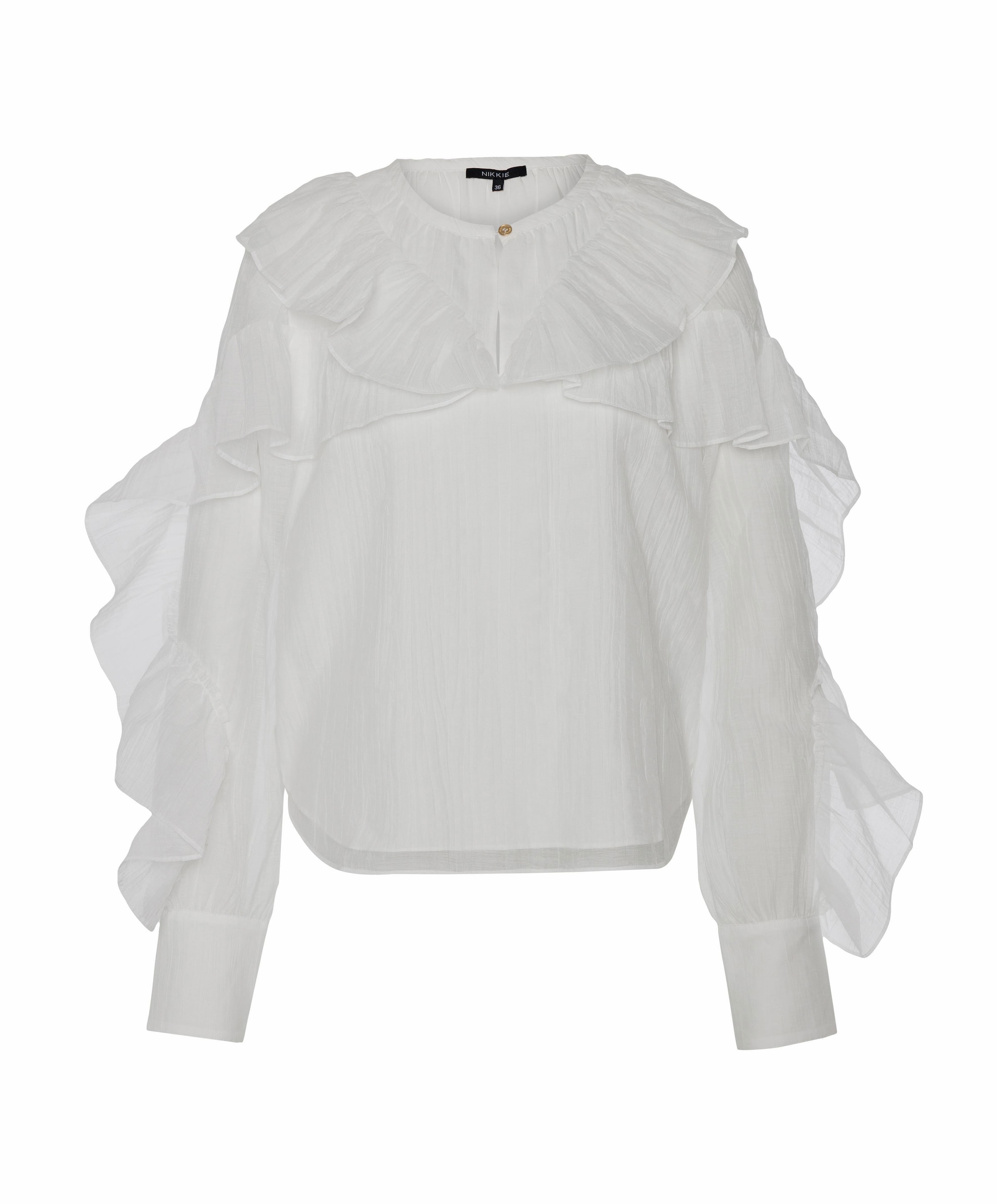 Dames blouse wit