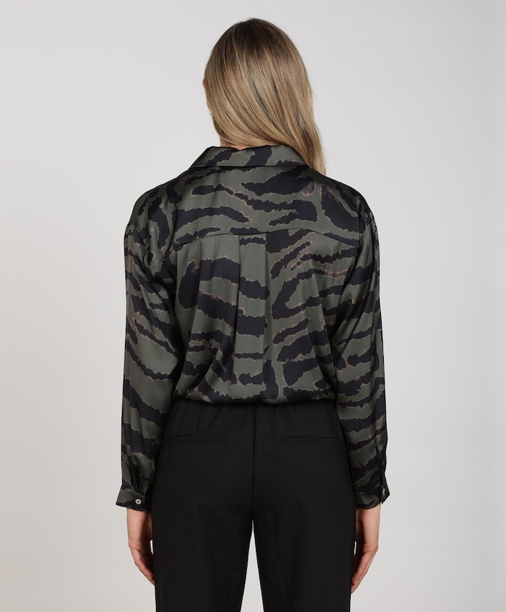 Dames blouse groen