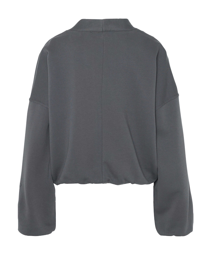 Dames vest grijs