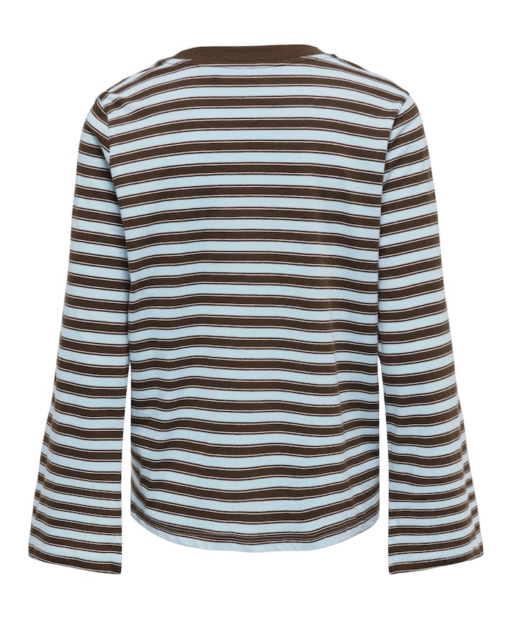 Dames longsleeve blauw