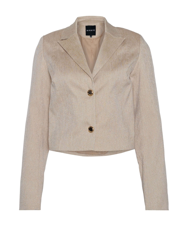 Dames jas beige