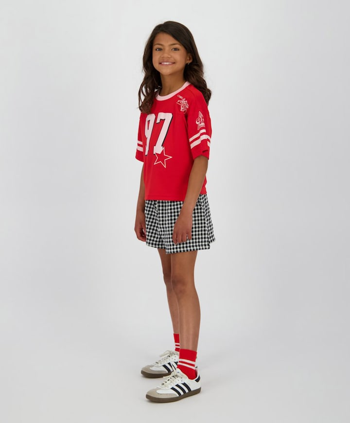 Meisjes T-shirt rood