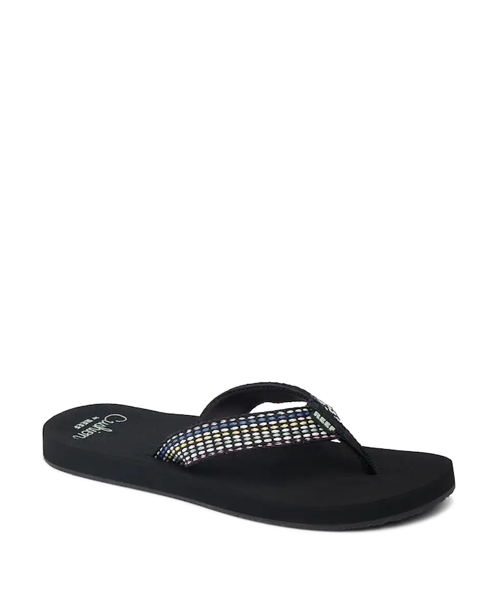 Baja Elena dames slipper zwart