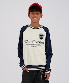 Jongens sweater ecru