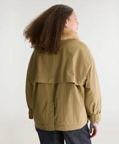 Dames jas groen